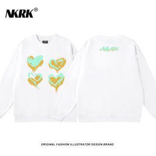 Heart Print Sweatshirt (various Designs)