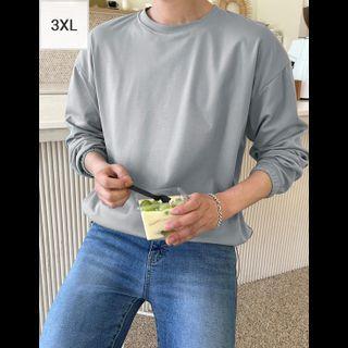 Drawcord-hem Plain Top