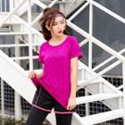Sports Short-sleeve Raglan T-shirt