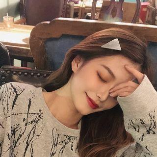 Metallic Triangle Hair Clip