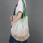 Mesh Tote Bag As Shown In Figure - One Size