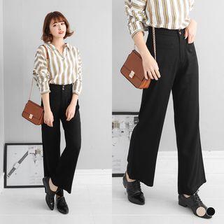 High-waisted Boot Pants