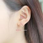 Star 10k Gold Earrings