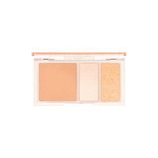 Clio - Twinkle Pop Face Flash Palette - 2 Colors #01 Oh! Coral-full