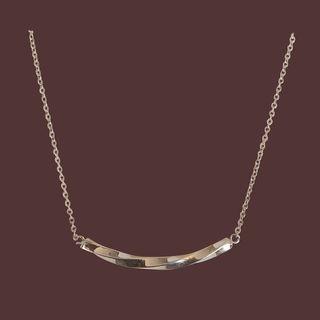 Metal Necklace 1 Pc - Silver - One Size