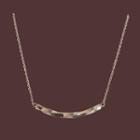 Metal Necklace 1 Pc - Silver - One Size