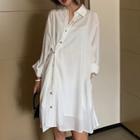 Set: Asymmetric Shirtdress + Slipdress