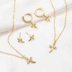 Rhinestone Alloy Earring / Dangle Earring / Pendant Necklace / Set