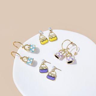 Cartoon Handbag Alloy Dangle Earring (various Designs)