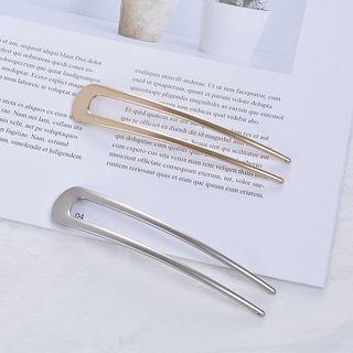 Brushed Alloy Hair Stick
