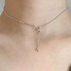 Alloy Star Choker Silver - One Size