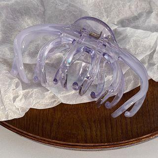 Resin Hair Clamp Light Purple - One Size