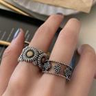 Floral Wide Ring (various Designs)