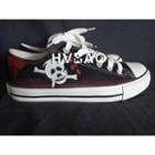 Skull-and-crossbones Canvas Sneakers