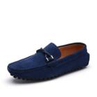 Genuine-leather Twisted Loafers
