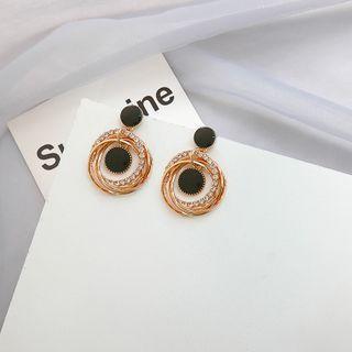Rhinestone Drop Earrings Era041 - 55
