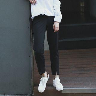 Slit Hem Pant