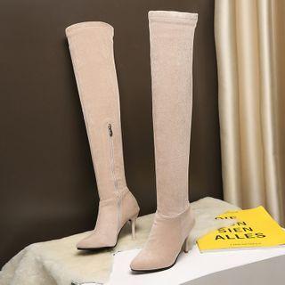 High Heel Pointed Over The Knee Boots