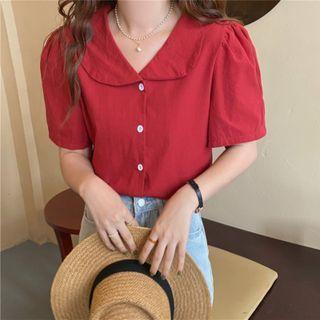Peter Pan Collar Wide Top