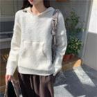 Fluffy Sweater White - One Size