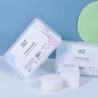 Makeup Cotton (various Designs) 500 Pcs - Square & 50 Pcs - Circle - White - One Size