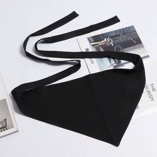 Tie-waist Sash Black - One Size