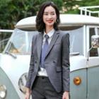 Double-breasted Blazer / Pencil Skirt / Straight-cut Pants / Shirt