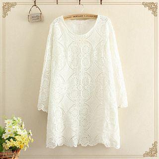 Lace Long-sleeve Tunic