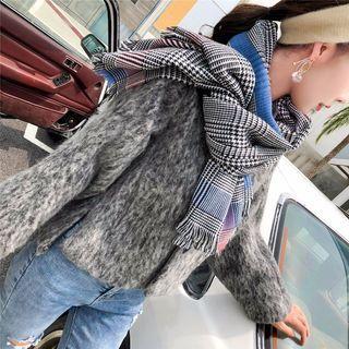 Printed Shawl Stripe - Green - 200*70cm