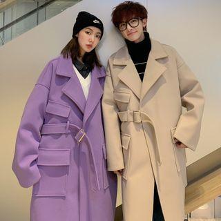 Couple Matching Buckled Coat