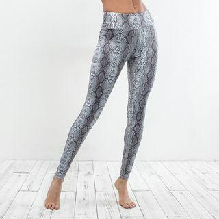 Snake Print Yoga Pants