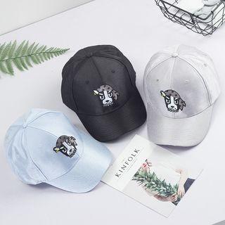 Embroidered Dog Baseball Cap