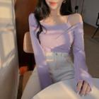 Set: V-neck T-shirt + Camisole