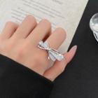 Tie Knot Ring Silver - One Size