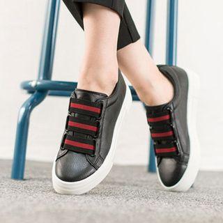 Banded-detail Sneakers