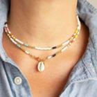 Shell Beaded Necklace