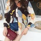 Flower Printed Shirt As Shown In Figure - One Size