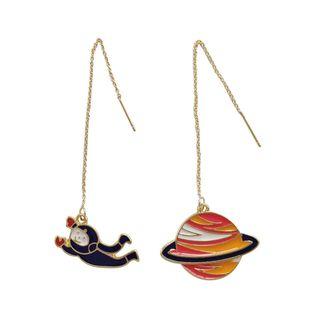 Astronaut & Planet / Star Drop Earring (various Designs)
