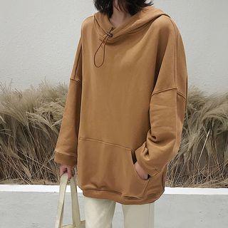 Plain Boxy Hoodie