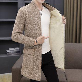 Pocket Detail Zip-up Knit Jacket