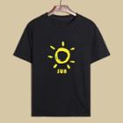 Couple Matching Short-sleeve Printed Sun T-shirt