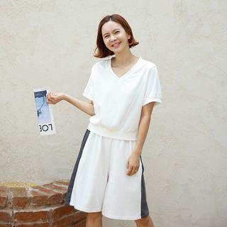 V-neck Summer Sweatshirt