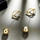 Geometric Beaded Earrings