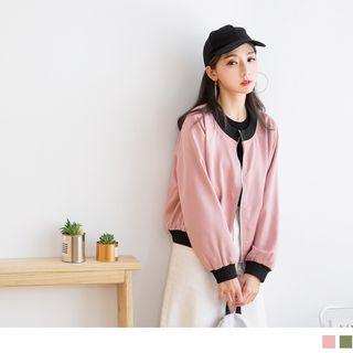 Zipper Baseball Jacket