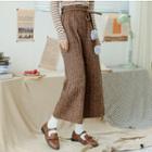 Pom Pom Wide Leg Pants