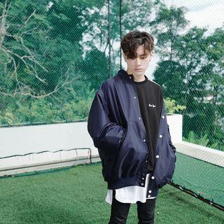 Applique Snap-button Jacket