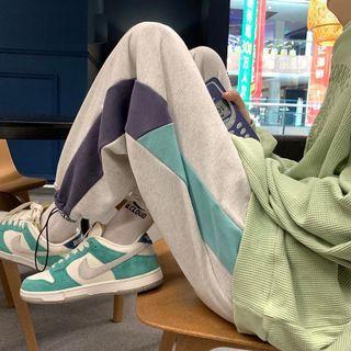 Color Block Joggers