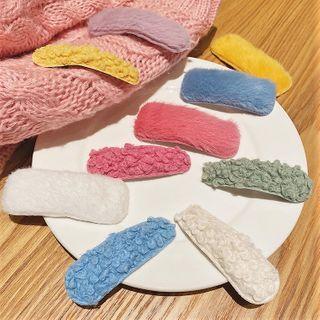 Faux Fur / Fleece Hair Clip