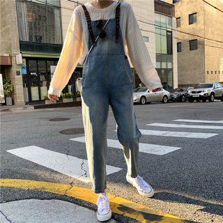 Sweater / Denim Dungaree