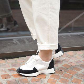 Suede-trim Chucky Sneakers
